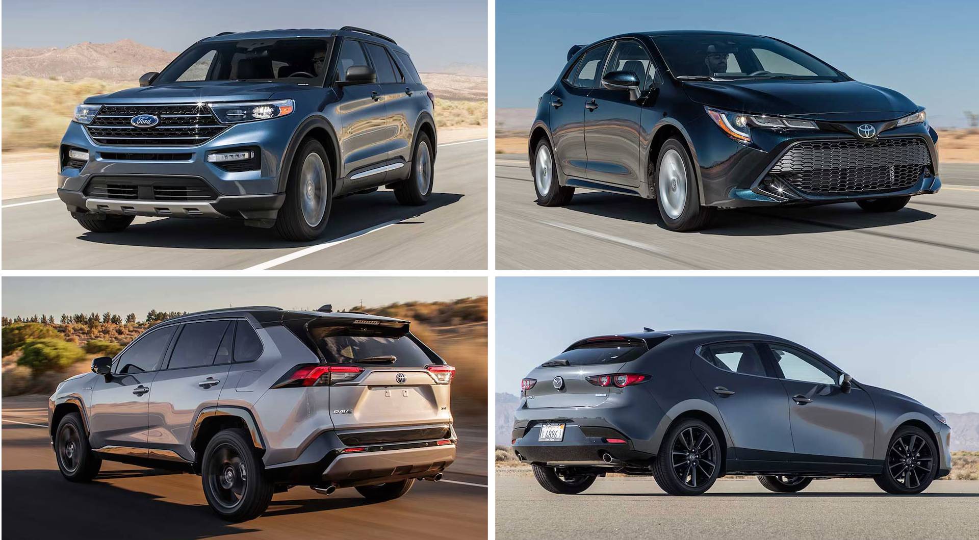 Top Vehicles by Category